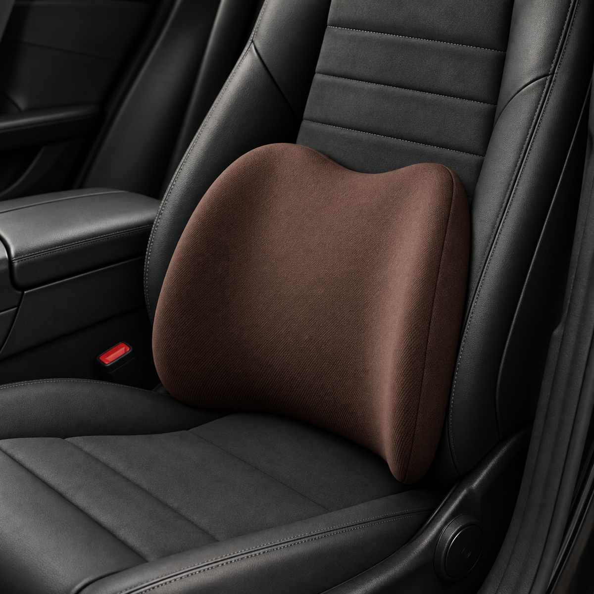 Coussin lombaire voiture NIRA - Marron