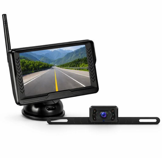 Système de Caméra de Recul 5 Pouces HD+ Sans Fil
