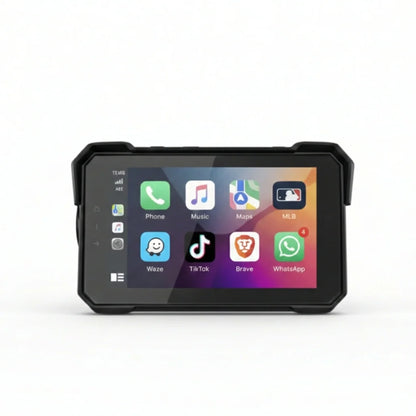 Écran 5 pouces HD+ compatible CarPlay & Android pour Moto