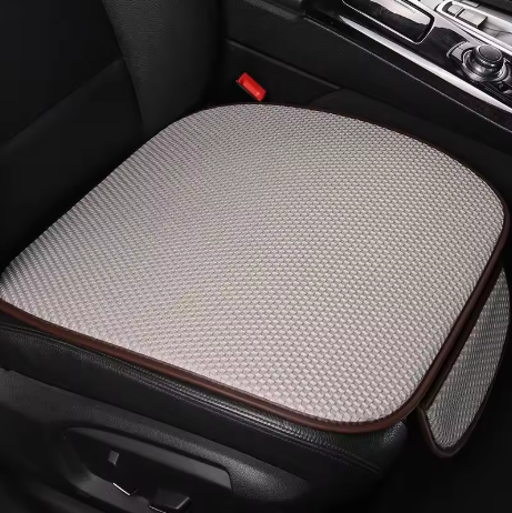 Coussin assise voiture soie glacée - Gris