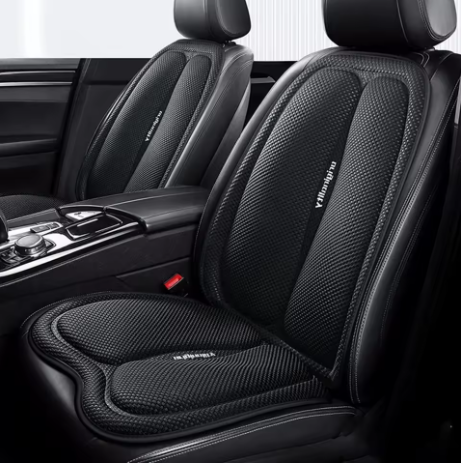 Housse de siège voiture ergonomique mémoire de forme - Noir