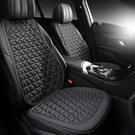 Housse de siège voiture ergonomique respirante 3D - Noir