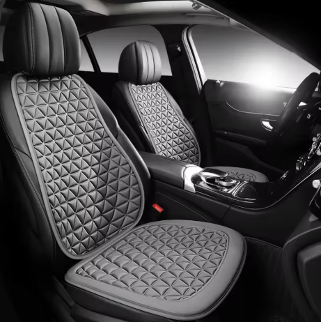Housse de siège voiture ergonomique respirante 3D - Gris