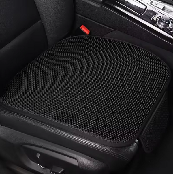 Coussin Assise Voiture Soie Glacée — Fraîcheur & Respirant