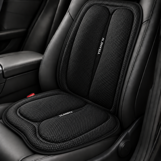 Housse de Siège Voiture Ergonomique Mémoire de Forme — Maintien & Fraîcheur