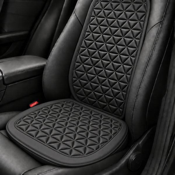 Housse de Siège Voiture Ergonomique Respirante 3D — Confort & Maintien
