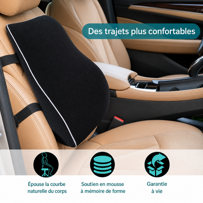 Coussin Ergo-Dos Voiture — Confort Longue Route