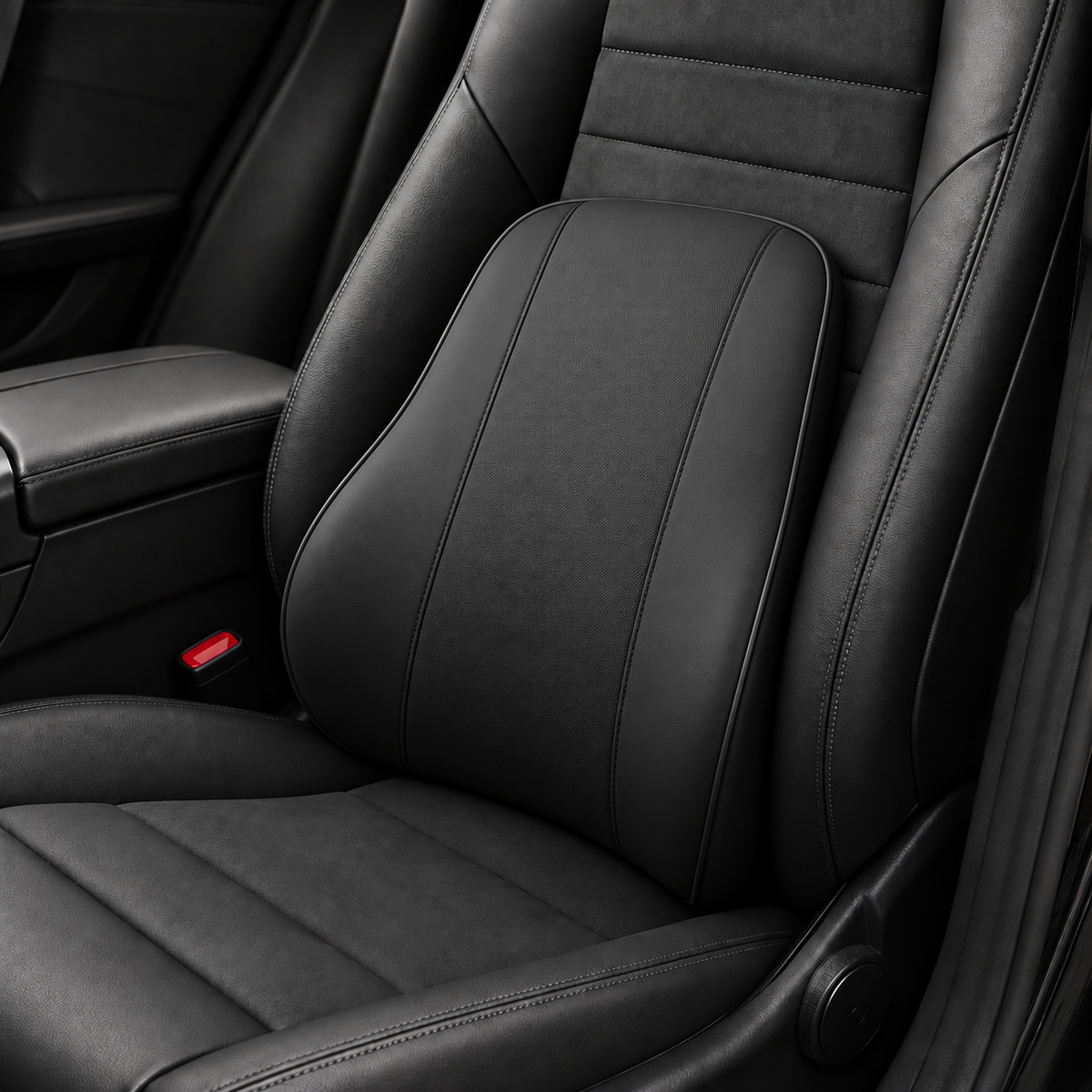 Coussin Cuir Voiture — Maintien Lombaire Premium