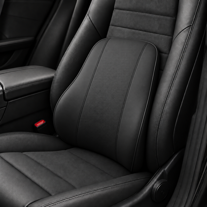 Coussin Cuir Voiture — Maintien Lombaire Premium