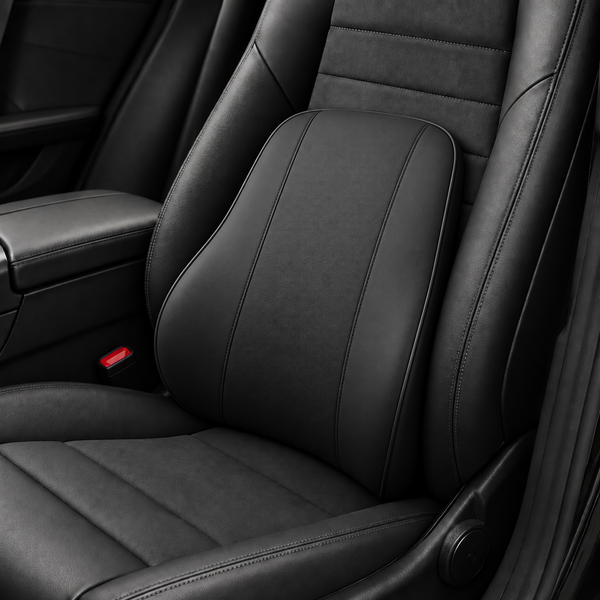 Coussin Cuir Voiture — Maintien Lombaire Premium