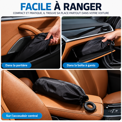 Pare-Soleil Parapluie Rétractable Voiture — Protection UV Express