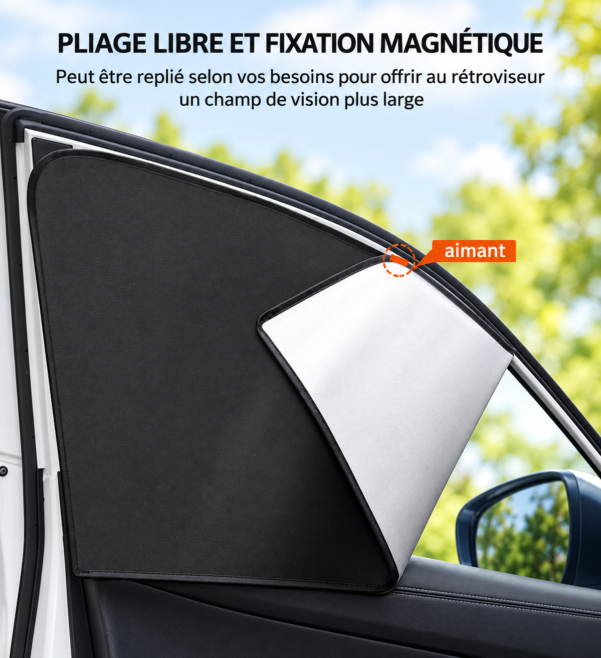 Pare-Soleil Magnétique Vitres Latérales