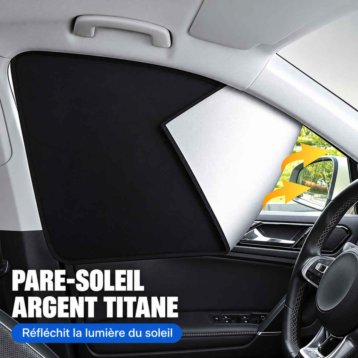 Pare-Soleil Magnétique Vitres Latérales