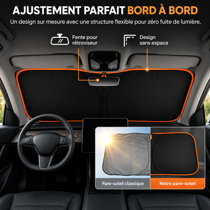 Bouclier Pare-Brise Voiture 4 Saisons — Neige, Glace & Soleil