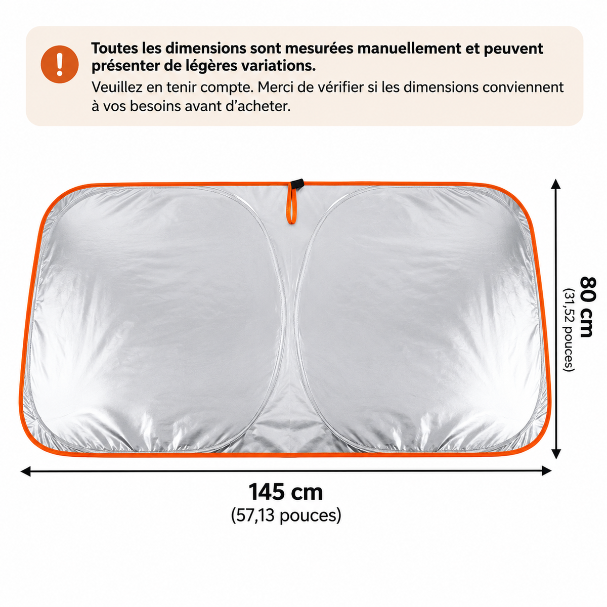 Bouclier Pare-Brise Voiture 4 Saisons — Neige, Glace & Soleil