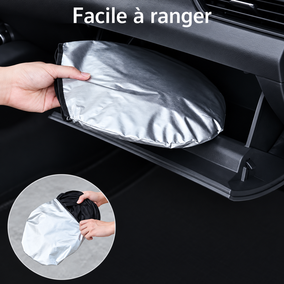 Pare-Soleil Pliable Voiture — Protection UV Pare-Brise