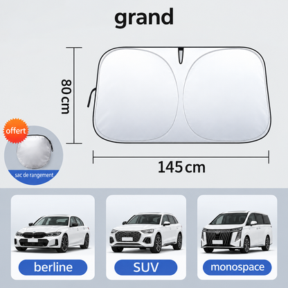 Pare-Soleil Pliable Voiture — Protection UV Pare-Brise