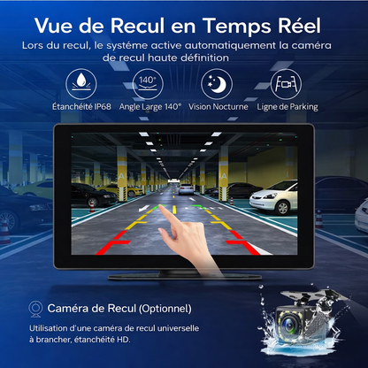 Écran 7 pouces HD+ compatible CarPlay & Android