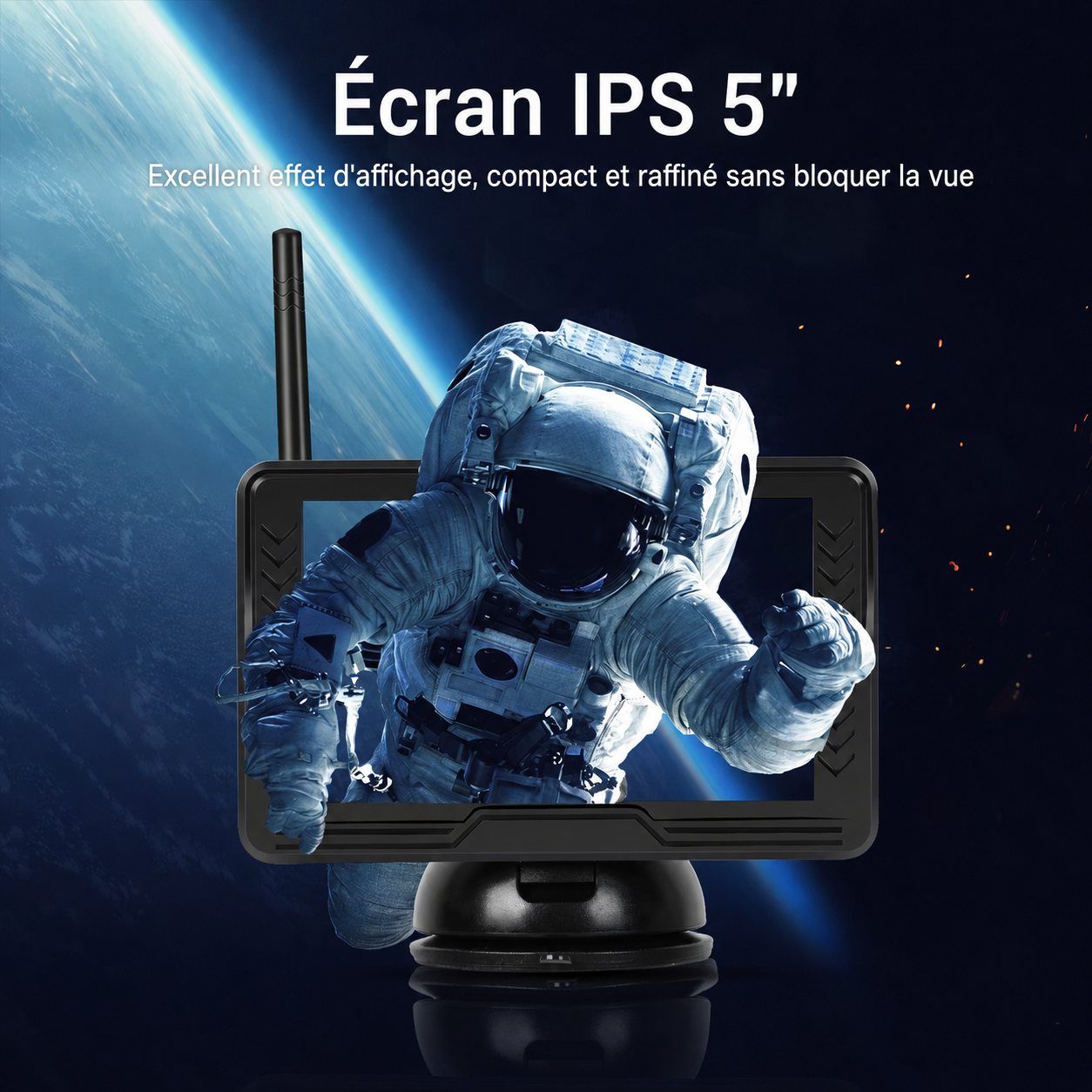 Système de Caméra de Recul 5 Pouces HD+ Sans Fil