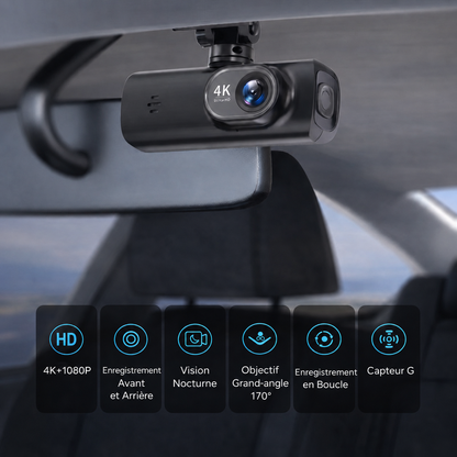 Dashcam 4K Ultra HD WiFi