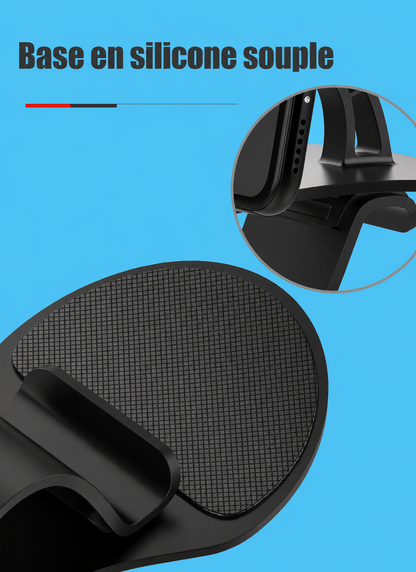 Support Téléphone Voiture avec Rotation 360°