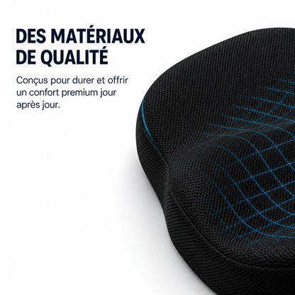 Coussin Ergonomique Voiture Forme U — Massage & Anti-Décompression