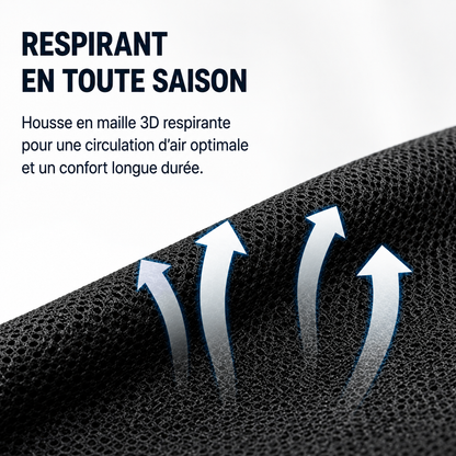 Coussin Ergonomique Voiture Forme U — Massage & Anti-Décompression