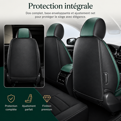 Housse de Siège Voiture Cuir PU Ergonomique 3D — Finition Premium