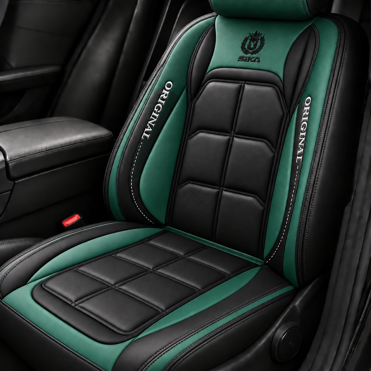 Housse de Siège Voiture Cuir PU Ergonomique 3D — Finition Premium