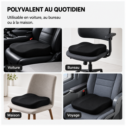 Coussin Rehausseur Siège Voiture — Confort & Meilleure Visibilité