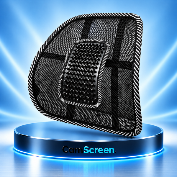 Coussin Lombaire Voiture en Maille Respirante – Support Dorsal