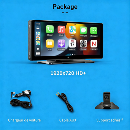 Écran 10,26 pouces HD+ compatible CarPlay & Android