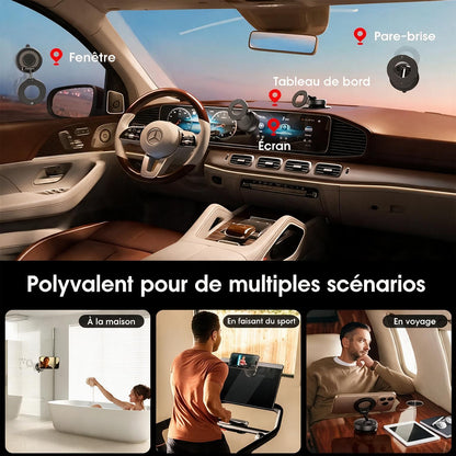 Support Téléphone Voiture Magnétique Aluminium MagSafe