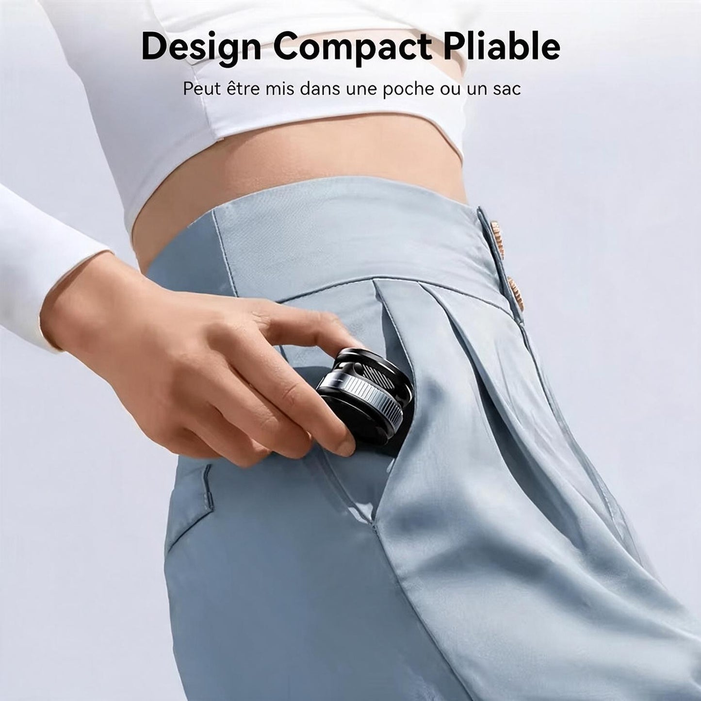 Support Téléphone Voiture Magnétique Aluminium MagSafe