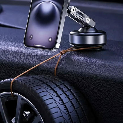 Support Téléphone Voiture Bras Articulé Aluminium MagSafe